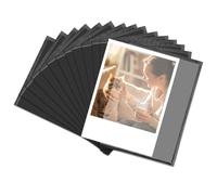 Minxulan 15 Piezas Foto Iman Nevera para Polaroid Instax Mini Foto, 9,5 × 6,7 cm Marco de Fotos Magnético para Refrigerador,Bolsas Magnéticas,Imanes Personalizados Nevera,Photo Fridge Magnet, Negro