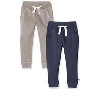 MINYMO 2er Pack Sweat Pants/Freizeithose für Jungen Pantaln, Gris, 92 para Niños
