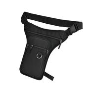 MINZHI Bolsa deportiva para la pierna, bolsa de pierna deportiva, adecuada para fitness, ciclismo, montañismo y otras actividades, Negro