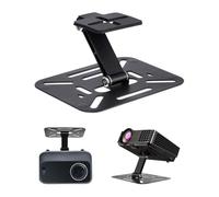 MINZHI Soporte para proyector, Soporte para proyector Plegable, Soporte para proyector Giratorio de 360°, Soporte de Pared Giratorio de 360° para proyector, fácil de Instalar y rotación de 360 Grados