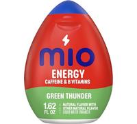 MiO Energy Green Thunder - Amplificador de agua líquida con sabor natural, 1 x 48 ml