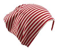 Miobo - Gorro unisex para bebé con diseño de rayas rojo / blanco extra-small