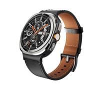 MioHHR Compatible con Samsung Galaxy Watch Ultra de 47 mm para hombres y mujeres, correa de repuesto de acero inoxidable de metal sólido para Galaxy Watch 7 Ultra de 47 mm (2024), color negro