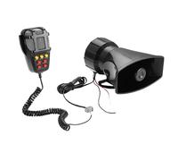 Mioke Altavoz de Coche, Alarma Del Coche Motocicleta Sirena Policia Bombero de Advertencia de Cuerno Amplificador de Sonido