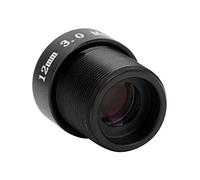 Miokycl Focal del CCTV 3MP 12m M - Piezas de Recambio Elegantes de la Vigilancia de la Lente del Tablero de la Longitud para la Cámara de Seguridad
