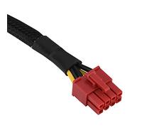 Miokycl Ocz Gp50cm Tarjeta Gráfica Pci Express Dual de 8 Pines a 8 Pines Cable de Alimentación u Comeap 8 Pines a Seis Pines 17 × 4 × 3 50 Cm Cable de Fuente de Alimentación para Tarjeta