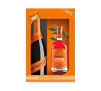 Mionetto Pack Spritz con Prosecco DOC 750 ml y Aperitivo 500 ml | Uva Glera de Treviso, Notas de naranja y botánicos, Estuche para regalar, 11% vol