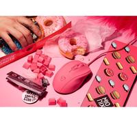 Mionix Gaming + Artists Ratón Castor Frosting Rosa Óptico USB PC 5000 DPI