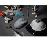 Mionix Gaming + Artists Ratón Castor Shark Finlandia Gris Óptico USB PC 5000 Dpi