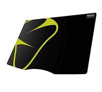 Mionix Sargas Medium - Alfombrilla de ratón (370 x 260mm, 2.5 mm), color negro y amarillo