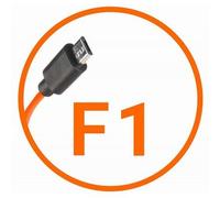 Miops Cable de conexiÃ³n de la cÃ¡mara Fujifilm F1 naranja