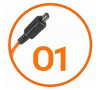 Miops Cable de conexión de la cámara Olympus O1 naranja