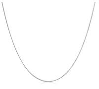 Miore Cadena de mujer con oro blanco 9k, 45 cm