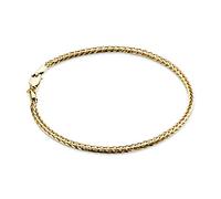 Miore MSIL928B - Pulsera de oro amarillo de 9 quilates sin gema
