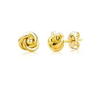 Miore - Pendientes de mujer con oro amarillo de 9 k (375), sin gema