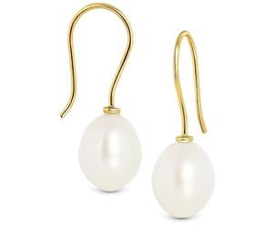 Miore Pendientes de Oro Amarillo de 9K con Perlas para Mujer