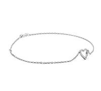 Miore - Pulsera de oro blanco con diamante (.07) (18 cm)