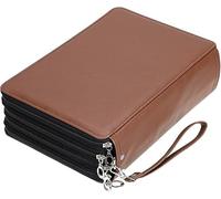 MIOTEQ Estuche portátil for lápices de colores, estuche for lápices con 200 ranuras, organizador de lápices de gran capacidad con correa for asa, práctico for lápices de acuarela y marcadores de bolíg