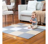 MioTetto Alfombra Bebe No Toxica - Tapete Bebe Suave y Cómodo para Aprendizaje, Desarrollo y Juego - Alfombra Infantil o Alfombra Puzzle para Niños - Colchonetas Infantiles Elegante y Segura