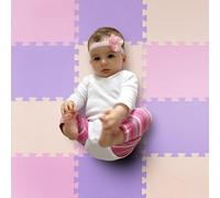 MioTetto Alfombra Bebe No Toxica - Tapete Bebe Suave y Cómodo para Aprendizaje, Desarrollo y Juego - Alfombra Infantil o Alfombra Puzzle para Niños - Colchonetas Infantiles Elegante y Segura