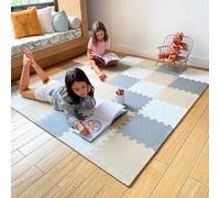 MioTetto Alfombra Bebe No Toxica - Tapete Bebe Suave y Cómodo para Aprendizaje, Desarrollo y Juego - Alfombra Infantil o Alfombra Puzzle para Niños - Colchonetas Infantiles Elegante y Segura