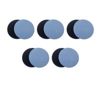 MiOYOOW 10 deslizadores de núcleo, discos deslizantes de entrenamiento de doble cara para pilates, mujeres y hombres, suelos de gimnasio, entrenamiento de fuerza abdominal