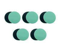 MiOYOOW 10 deslizadores de núcleo, discos deslizantes de entrenamiento de doble cara para pilates, mujeres y hombres, suelos de gimnasio, entrenamiento de fuerza abdominal