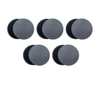 MiOYOOW 10 deslizadores de núcleo, discos deslizantes de entrenamiento de doble cara para pilates, mujeres y hombres, suelos de gimnasio, entrenamiento de fuerza abdominal