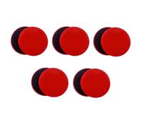 MiOYOOW 10 deslizadores de núcleo, discos deslizantes de entrenamiento de doble cara para pilates, mujeres y hombres, suelos de gimnasio, entrenamiento de fuerza abdominal