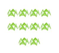 MiOYOOW 10pcs Tees de Golf, Tees de Simulador de Golf de Plástico Tees de Entrenamiento de Golf Portátiles para la Práctica al Aire Libre en Interior