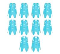 MiOYOOW 10pcs Tees de Golf, Tees de Simulador de Golf de Plástico Tees de Entrenamiento de Golf Portátiles para la Práctica al Aire Libre en Interior