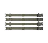 MiOYOOW 4 Piezas Correas Tácticas Molle, Correas Portátiles para Mochila Molle, Accesorios para Camping al Aire Libre, Senderismo, Montañismo