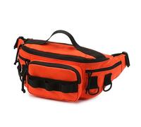 MiOYOOW Bolsa para aparejos de pesca, impermeable, bolsa de almacenamiento de pesca al aire libre, para pesca, escalada, ciclismo, Orange, Viajes