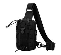 MiOYOOW Bolso táctico militar, bolso impermeable con bandolera ajustable, mochila multiusos de un solo hombro, para acampada, ciclismo, excursiones, senderismo y deporte