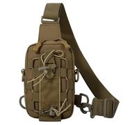 MiOYOOW Bolso táctico militar, bolso impermeable con bandolera ajustable, mochila multiusos de un solo hombro, para acampada, ciclismo, excursiones, senderismo y deporte