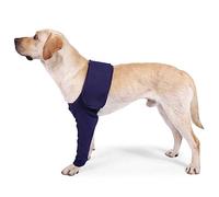 MiOYOOW Codera de pierna delantera para perros, manga de recuperación transpirable para perros, traje de recuperación de pierna delantera para perros, heridas aislantes para perros dañados
