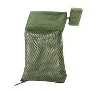 MiOYOOW Colector de conchas de latón, colector de cartuchos de malla ajustable con cremallera para tiro a marca