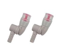 MiOYOOW Conector de boquilla para bolsa de agua deportiva, válvulas de silicona para hidratación, con tapa, boquillas de succión de liberación rápida de repuesto para vejiga de agua