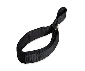 MiOYOOW Correa de seguridad retráctil para perro, color negro, pequeño/mediano, manos libres, correa retráctil para perro
