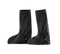 MiOYOOW - Cubierta para zapatos, plantillas gruesas, impermeables, botas de nieve y lluvia, antideslizantes, reutilizables, con reflector y cremallera, para hombres y mujeres