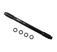 MiOYOOW Eje de la horquilla de la rueda de la bicicleta, 12 a 9 mm de liberación rápida a través del eje adaptador del eje pincho 142/148mm conversión de pincho para bicicleta MTB