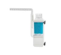 MiOYOOW Filtro de acuario, filtro sumergible USB con ventosas, filtro de tanque de peces de doble filtración para agua dulce y salada