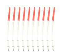 MiOYOOW Flotador de Pesca, 10 Piezas de flotadores waggler Hechos de Plumas de Ganso, ultraligeros, Muy visibles, Surtido de flotadores de Pesca Bobber para Pesca Gruesa