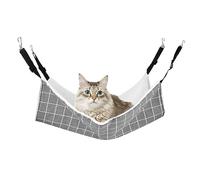 MiOYOOW Hamaca para gatos con correas ajustables, cama colgante columpio con ganchos, hamaca para pequeños animales de compañía para gatos pequeños y conejos