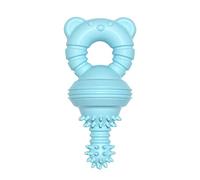 MiOYOOW Juguetes para Masticar para Perros, Juguetes para Masticar con Forma de Hueso, Juguetes interactivos para Cachorros, Juguetes para el Cuidado Dental, Juguetes para Perros con Forma de Chupete