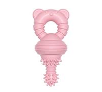 MiOYOOW Juguetes para Masticar para Perros, Juguetes para Masticar con Forma de Hueso, Juguetes interactivos para Cachorros, Juguetes para el Cuidado Dental, Juguetes para Perros con Forma de Chupete