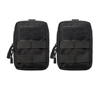 MiOYOOW Molle Pouch, bolsa de cinturón bolsillos utility riñonera Molle táctica para revista, linterna eléctrica, mapa