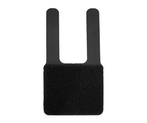 MiOYOOW Panel de conexión Molle, Anti-Drop Molle Patch Display Holder, Conversión Base Diseño Gancho Loop Adaptador Panel para Insignias y Parches Insignia, Negro