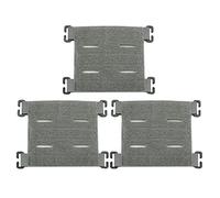 MiOYOOW Panel de parche Molle de 3 uds, accesorio Molle de parches tácticos con lazo de corte para chaleco táctico de mochila al aire libre