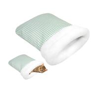 MiOYOOW Saco de Dormir para Mascotas, Cesta para Perros y Gatos, Cama semicerrada de Invierno para Gatos, Nido Suave y cálido, Lavable, para Sala de Estar, Dormitorio y sofá de Esquina